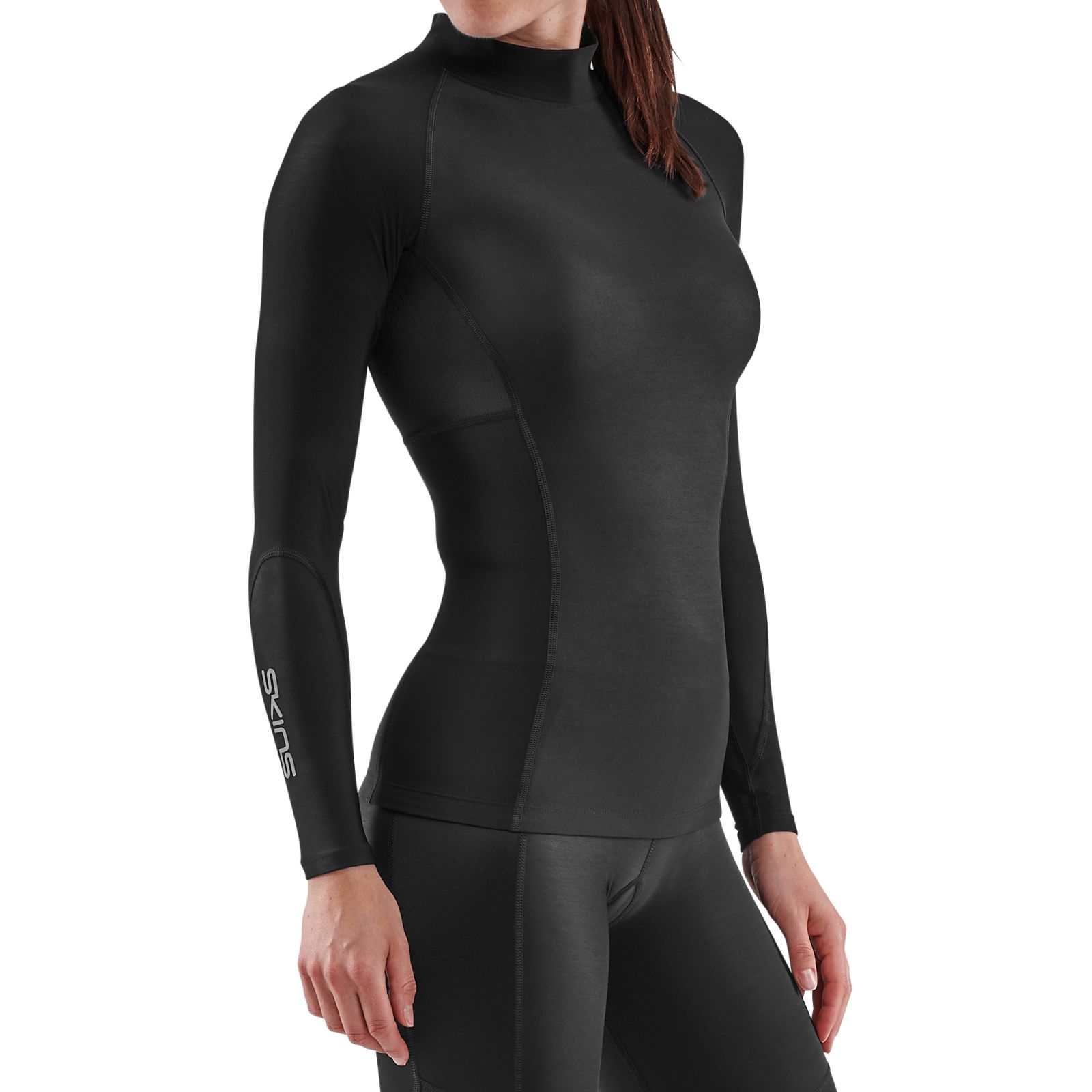 Skins RY400 Comp ression long sleeve top women (graphite)